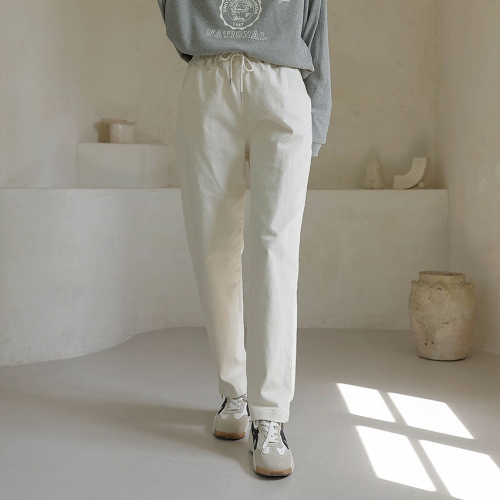  Forever Kids  正韓  挺棉抽繩休閒褲【C621395】