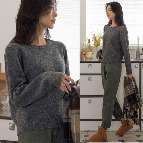 Forever Kids  正韓  10色基本款 好搭圓領針織上衣【T522302】