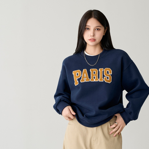 正韓 立體字母毛絨T 上衣【NS6295】韓國代購