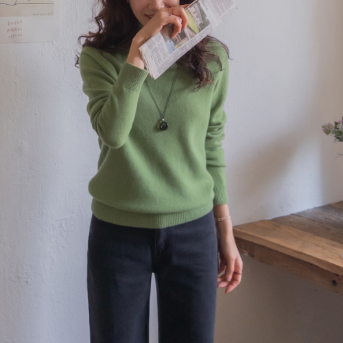 正韓 好品質100%羊毛柔軟好搭 內搭上衣【NB6298】韓國代購