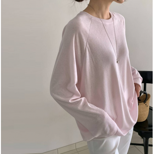 正韓 舒適寬鬆插肩袖T上衣【A75801】韓國代購