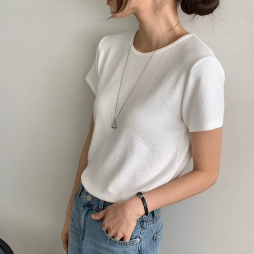 正韓 愛牌好版型6色可選素面T上衣【A75803】韓國代購