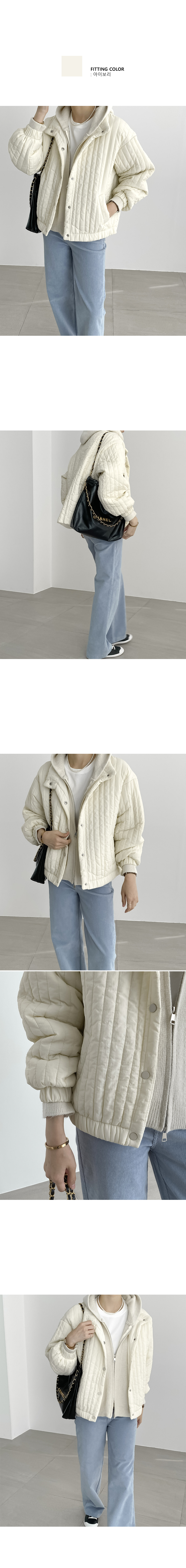 Forever Kids  正韓 輕盈立領垂直絎縫保暖 外套【A23502】